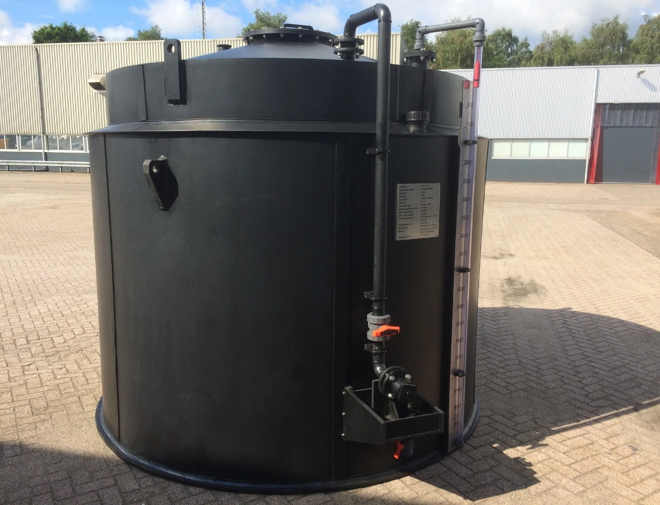 kunststof opslagtank