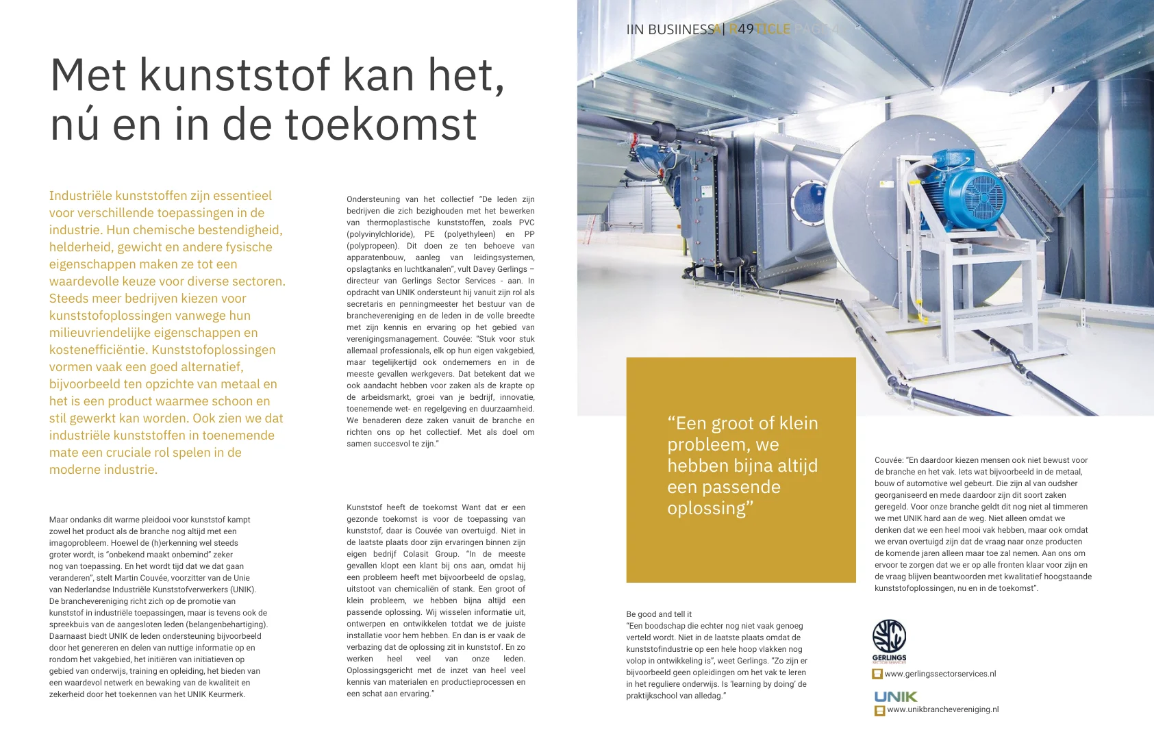 UNIK interview Brabant in Business met Martin Couvée en Davey Gerlings